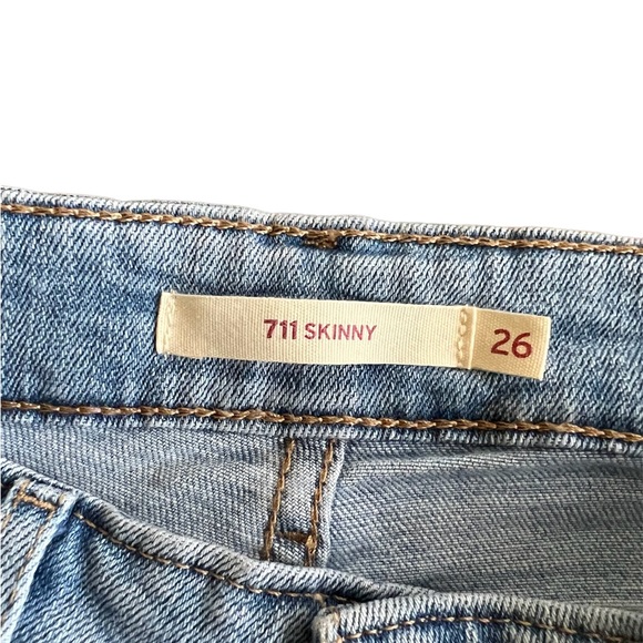 Levi's 117 Skinny Jeans Mid-Rise 26 - Picture 4 of 4